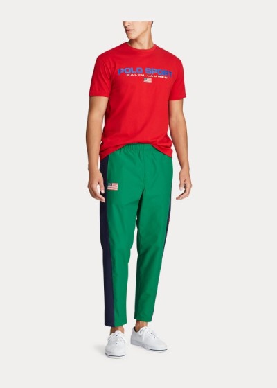 Playeras Polo Ralph Lauren Hombre Rojos - Polo Sport Cotton - SQDMT0564